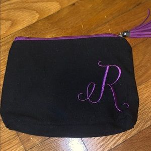 Letter R pouch